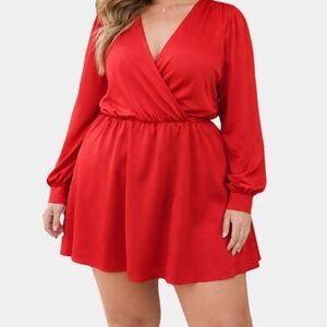 Express Red Mini Dress